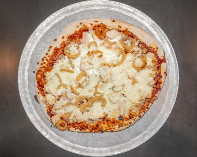 BBQ Pizza.